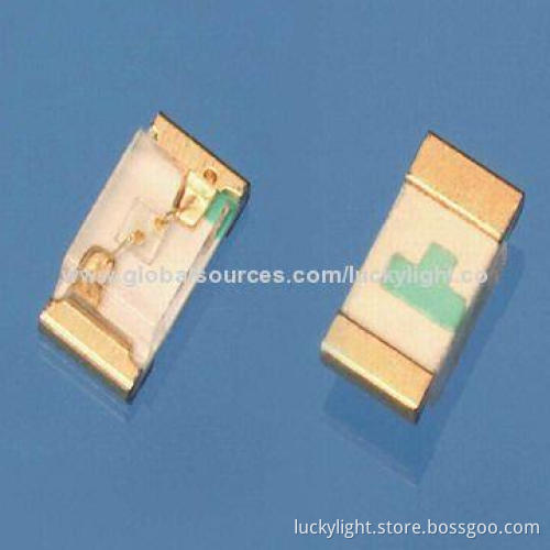 Lucky Light High-quality 0603 Package Blue Chip LED, 3.4V Forward Voltage